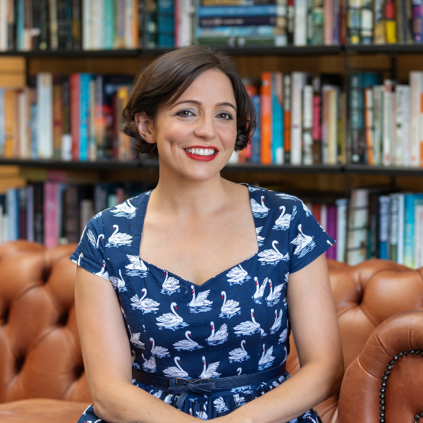 Head shot photo of author Kate Emery