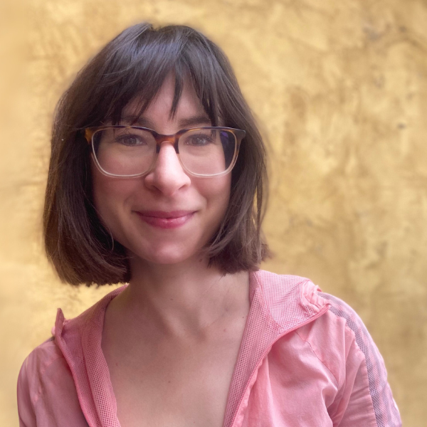 Head shot photo of author Deborah Frenkel